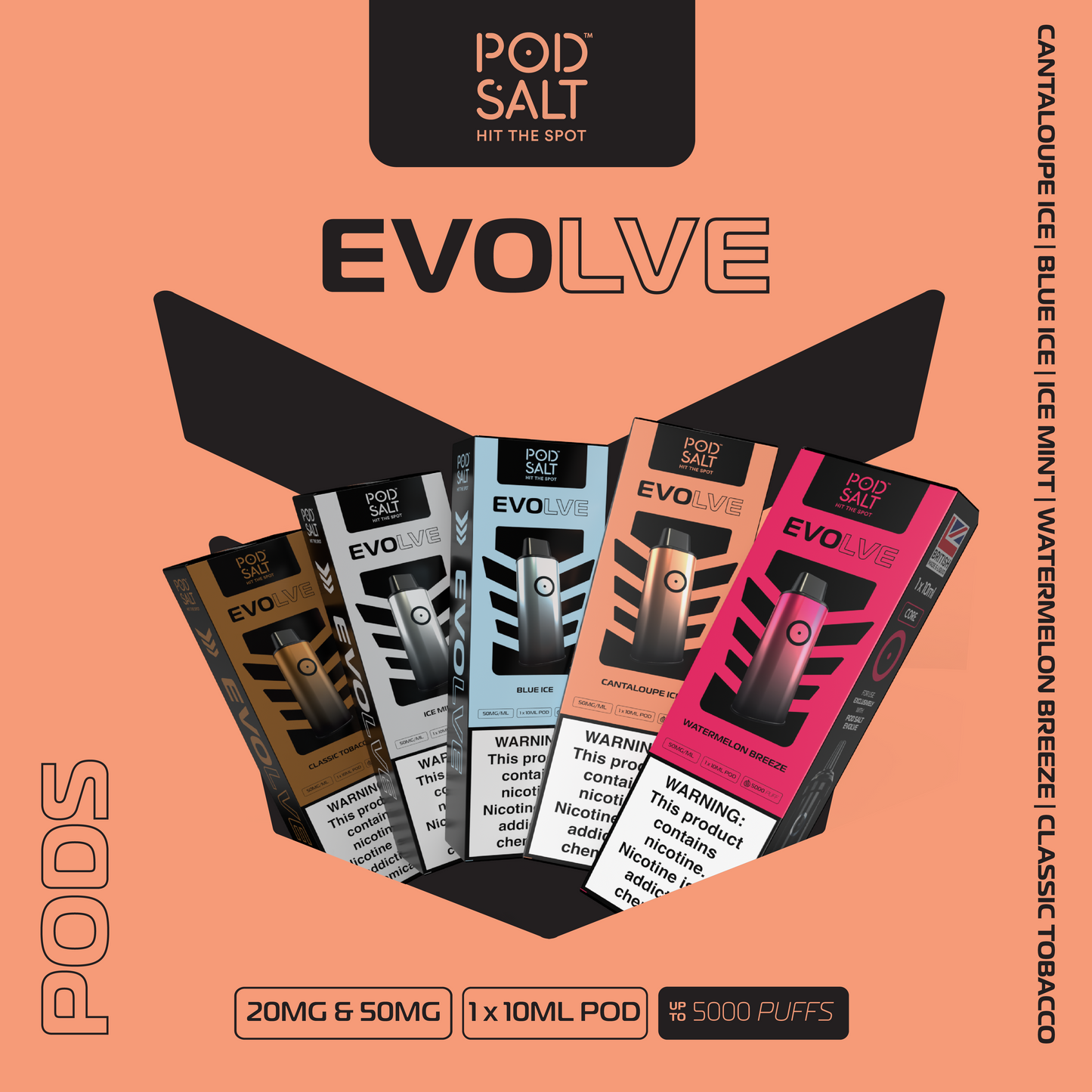Pod Salt Evolve Pods
