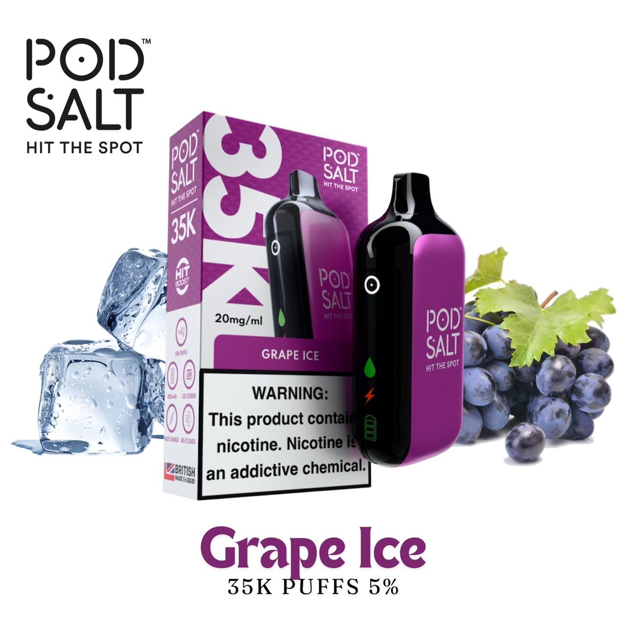 Pod Salt 35K Puffs 2% et 5%