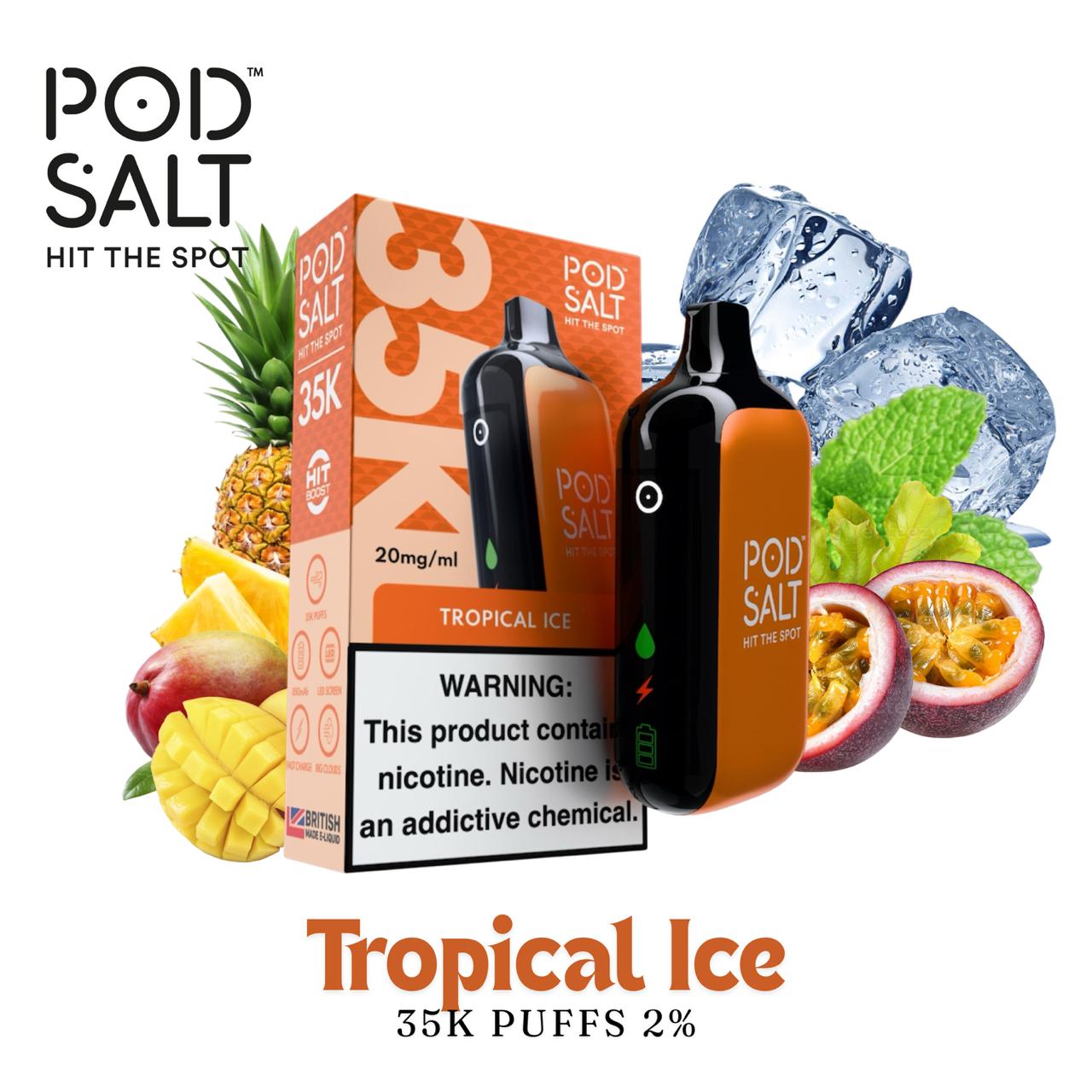 Pod Salt 35K Puffs 2% et 5%