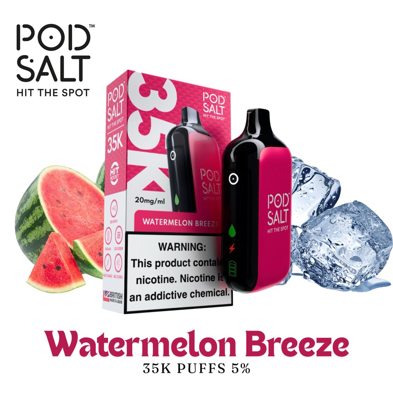 Pod Salt 35K Puffs 2% et 5%